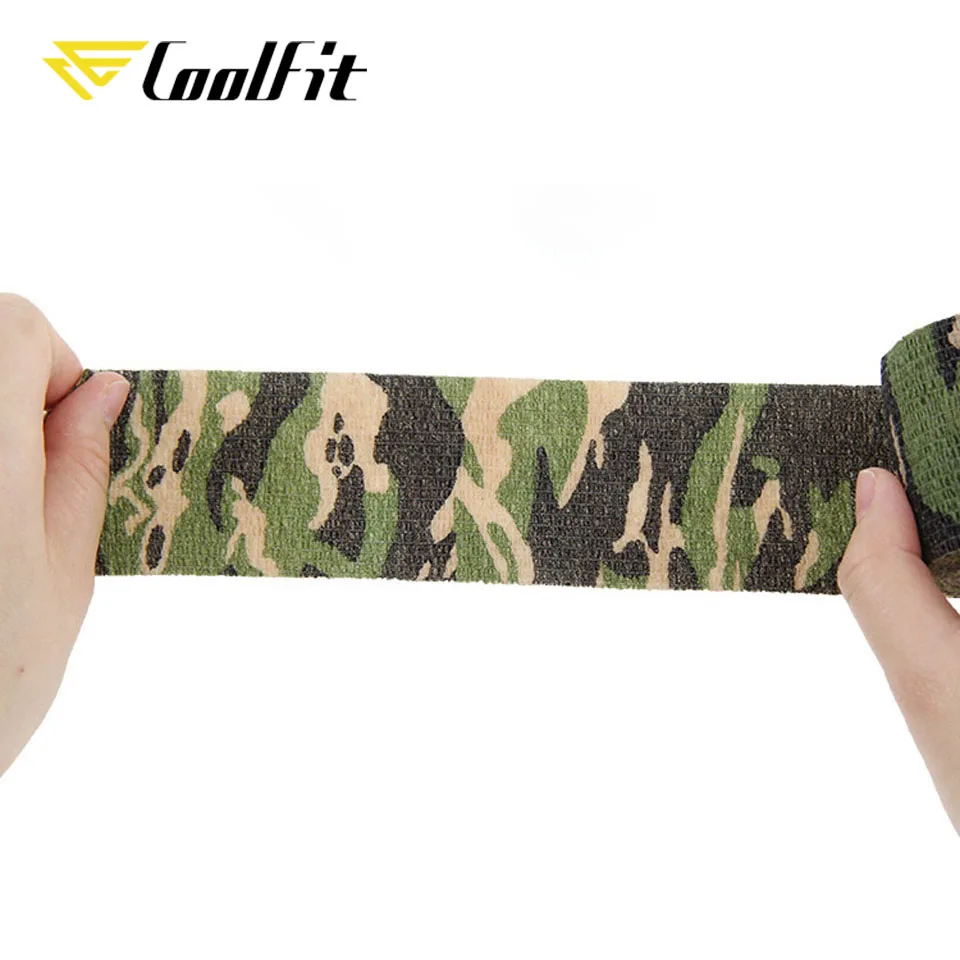 Самоклеящаяся эластичная лента CoolFit 5 см * 450 нетканый материал защитное