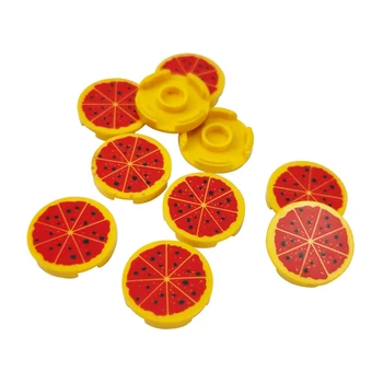 

For Locking Food Series Building Blocks Pizza Creator MOC Kids Toys Small Particles Compatible Parts Enlighten Education Bricks