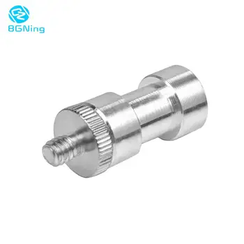 

BGNing 3 In 1 1/4 to 3/8 Male to Female Adapter Screw Camera Tripod Ball Head Monopod Flash Light Stand Mount Photo Accessories
