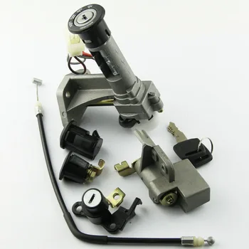 

Ignition Switch Fuel Gas Cap Seat Lock Key Kit For Suzuki AN125 (CF42A) VECSTAR AN150 (CG41A) VECSTAR