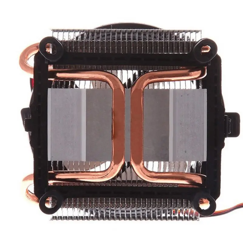 PCCOOLER Seven-spot Божья коровка V4 cpu Радиатор полная медь 2 тепловая труба для AMD/intel процессор беззвучного вентилятора