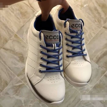 

Autumn Spring Leather Golf Shoes Men Anti Slip Golf Trainers Shoes Male Jogging Walking Wears Golfers Light Weight Mens Sneakers