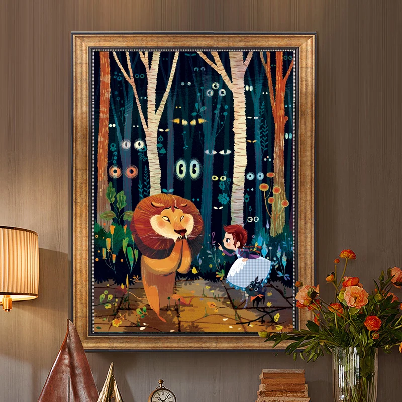 Рукоделие вышивка крестиком DMC полный набор для вышивки рисунок с изображением