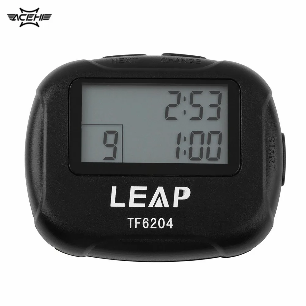 Interval Timer Temporizador Training Electronics Segment Stopwatch Interval Chronograph for Sports Yoga Cross-fit Boxing GYM