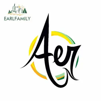

EARLFAMILY 13cm x 10.5cm for Aer Sample Character Bumper Refrigerator Car Stickers Waterproof Cartoon Air Conditioner RV Decals