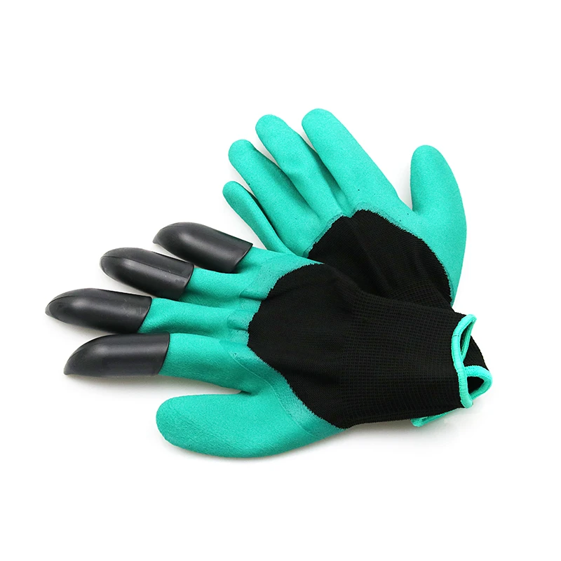 Garden Gloves With Fingertips Claws Quick Easy to Dig and Plant Safe for Rose Pruning Mittens Digging Gloves Garden tools Garden Gloves With Fingertips Claws Quick Easy to Dig and Plant Safe for Rose Pruning Mittens Digging Gloves Garden tools