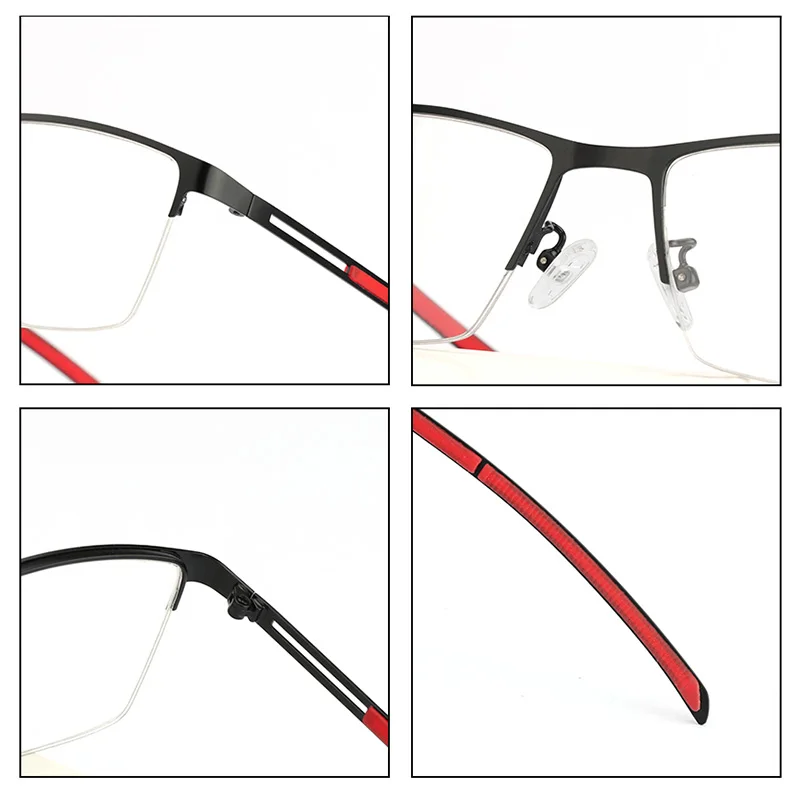 Dioptrien 0 bis -6,0 Fertige Myopie-Brille für Männer und Frauen, Anti-Blaulicht-Myopie-Brille, kurzsichtige optische Brillengestelle für Damen – Detail 6