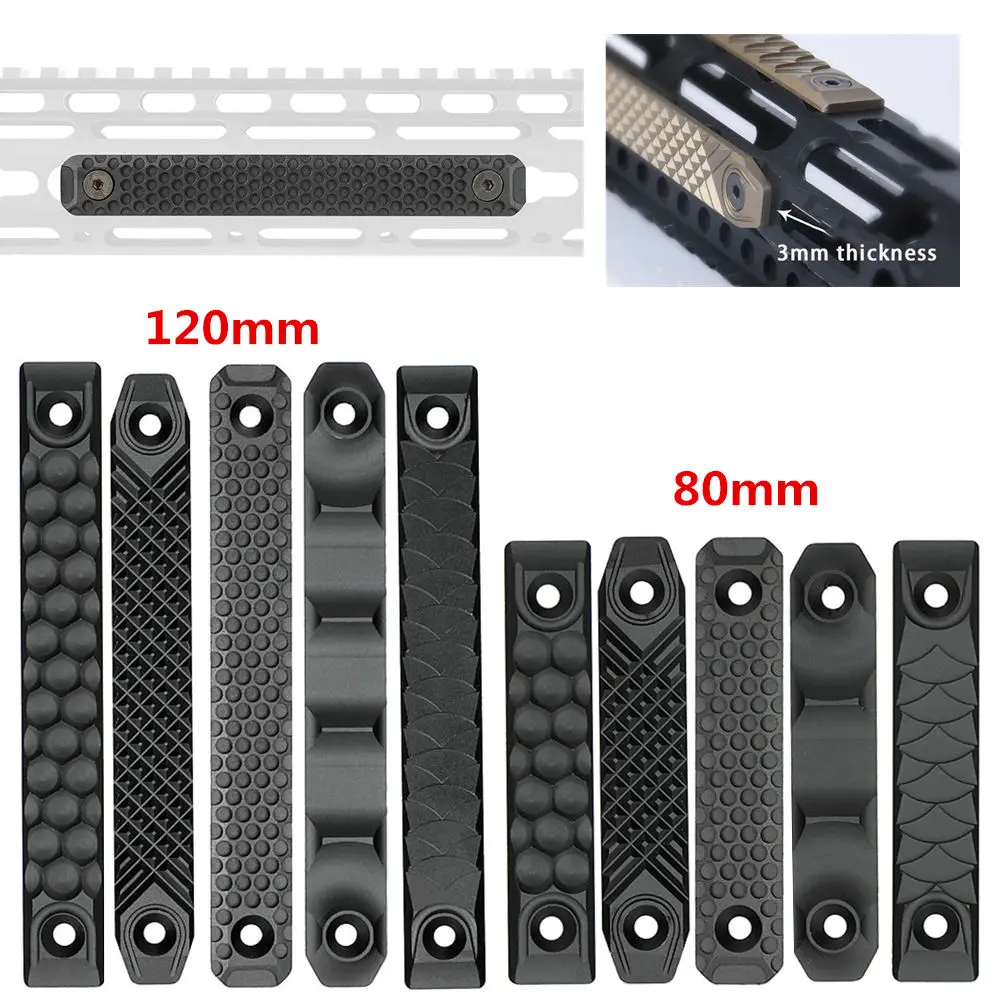 1 шт. алюминиевый сплав RS CNC M-lok и Keymod накладка на рельс длинная короткая версия