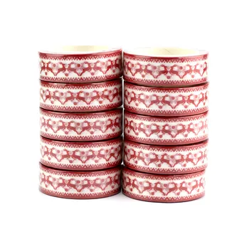 

10PCS/lot Cute Reindeer and Snowflake Christmas Washi Tapes for Planner Scrapbooking Stickers Masking Tapes School Supplies