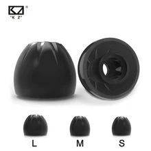 Original KZ Silicone Eartips 3 Pairs(6pcs) L M S In Ear Earbuds Ear Sleeve Earpads for KZ ZST ZSN pro for Xiaomi Redmi Airdots