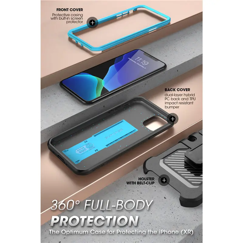 SUPCASE для iPhone 11 Pro Max чехол 6 5 дюйма UB прочный Чехол с полным корпусом со встроенной