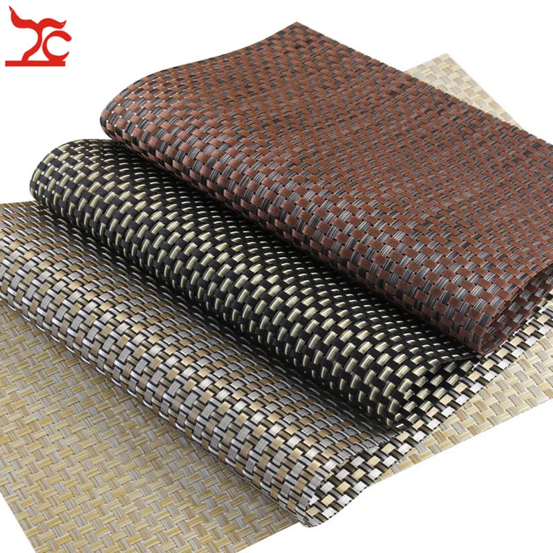 

4 piece/lot placemat table mat insulation pad Japanese PVC table cloth coaster pad pad bowl pad thick European style Western mat
