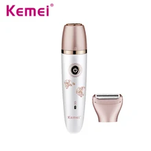 KM-1632, 2 в 1, электрический эпилятор, USB, машинка для стрижки волос, водостойкая, бесщеточная, перезаряжаемая, бикини, для удаления волос на лице