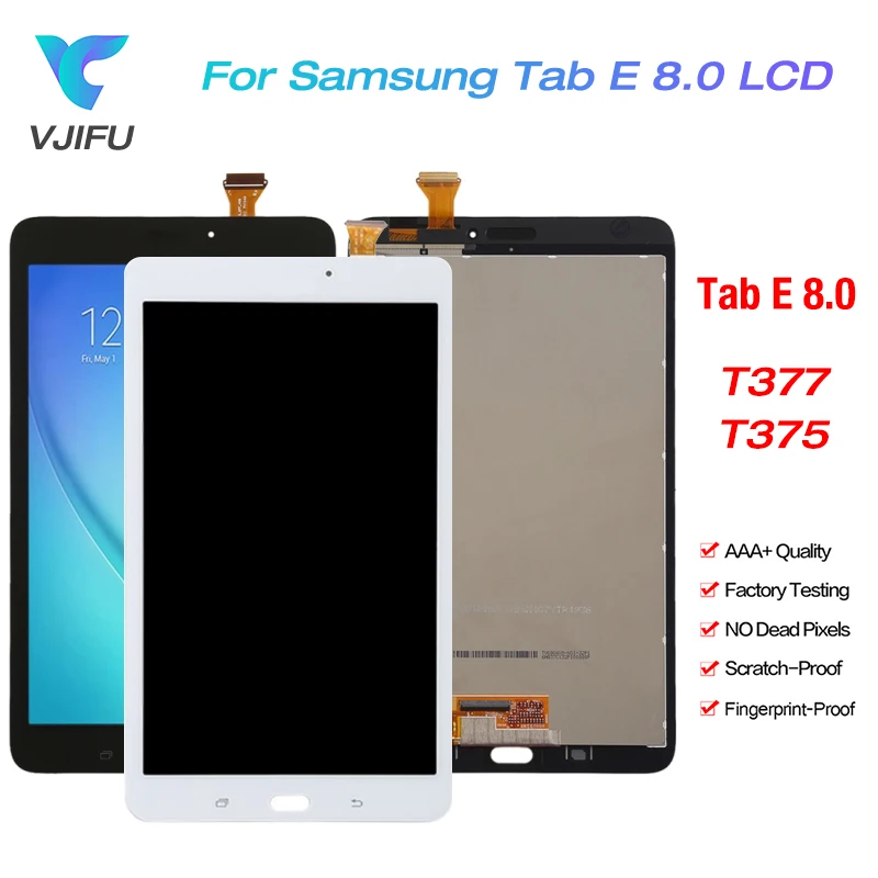 8" For Samsung Galaxy Tab E 8.0 T377 T375 LCD Display Touch Screen