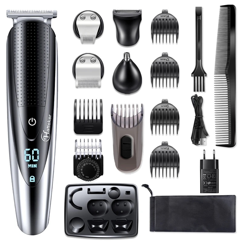 Professional Hair Clipper Men Rechargeable electric razor 5 in 1 Hair Trimmer hair cutting machine beard trimer 598 hair clipper hair trimmer