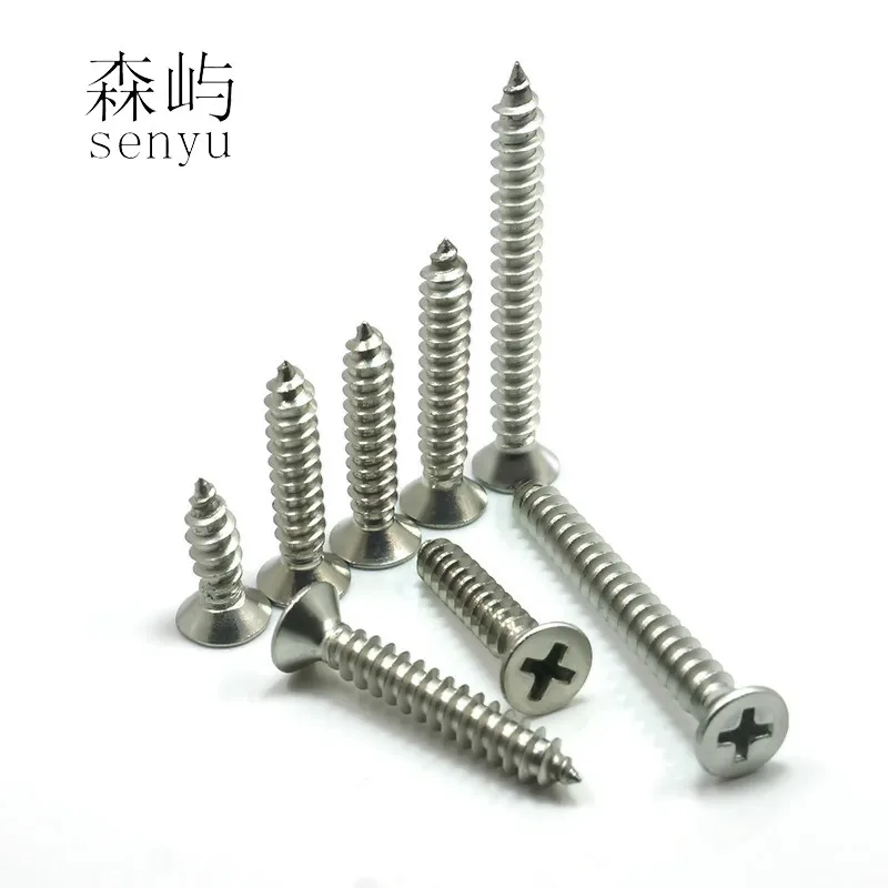 LUCHANG M1 M1.2 M1.4 M1.7 M2 нержавеющая сталь противостояние Phillips потайная головка саморезы