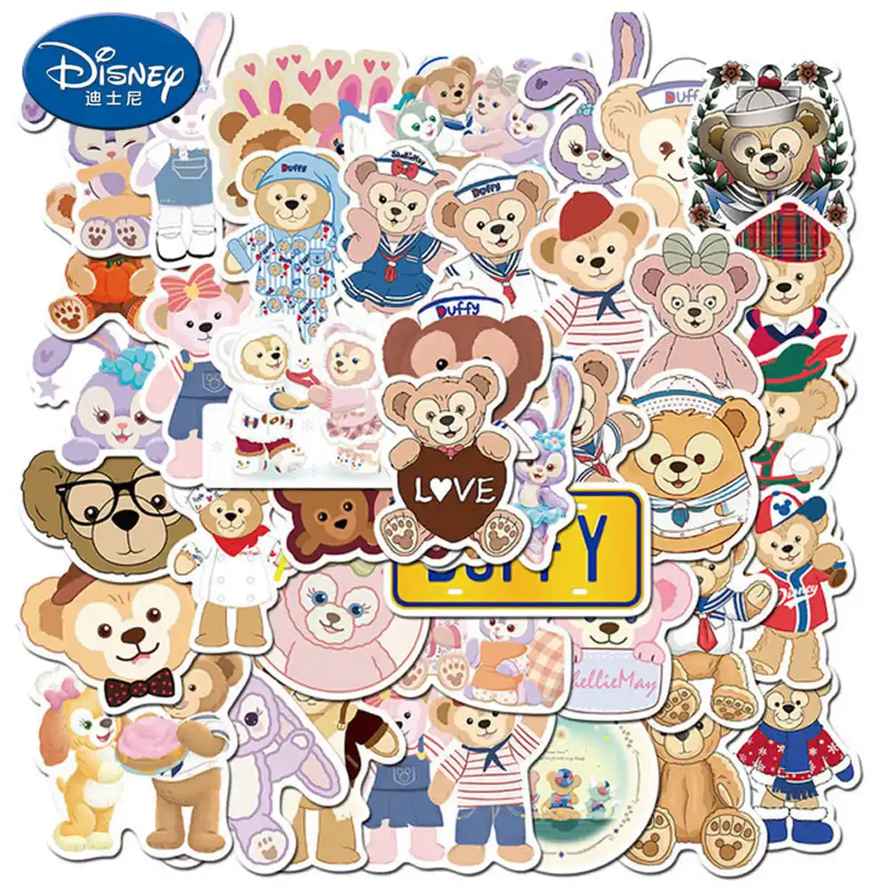 10 40個ディズニークマダフィーのステッカー子供のおもちゃバレエウサギ防水ラップトップ荷物スケートボードギターstikers落書きステッカー ステッカー Aliexpress