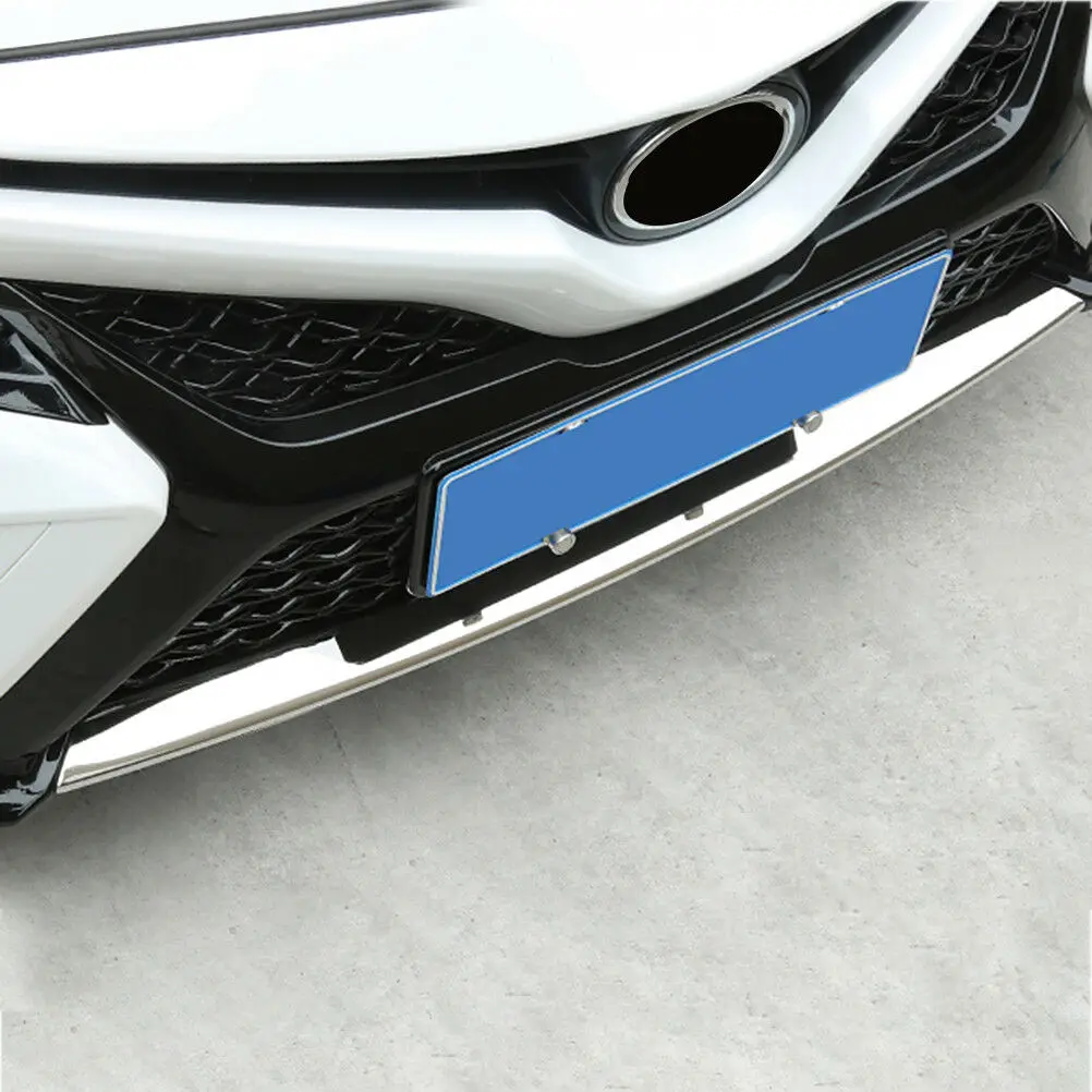 ABS Хром Передний Бампер Защитный чехол для Toyota Camry Sports XSE V6, XSE, SE отделка автомобиля Стайлинг Аксессуары