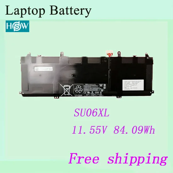 100% brand new 11.55V 84.09Wh laptop Battery For HP Spectre x360 15 Convertible PC SU06XL battery | Компьютеры и офис
