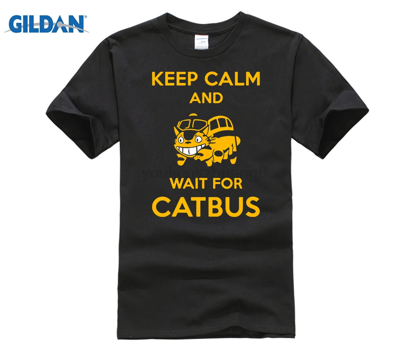 Горячие предложения базовые футболки Clothihng Studio Ghibli Мой сосед Тоторо Catbus Футболка