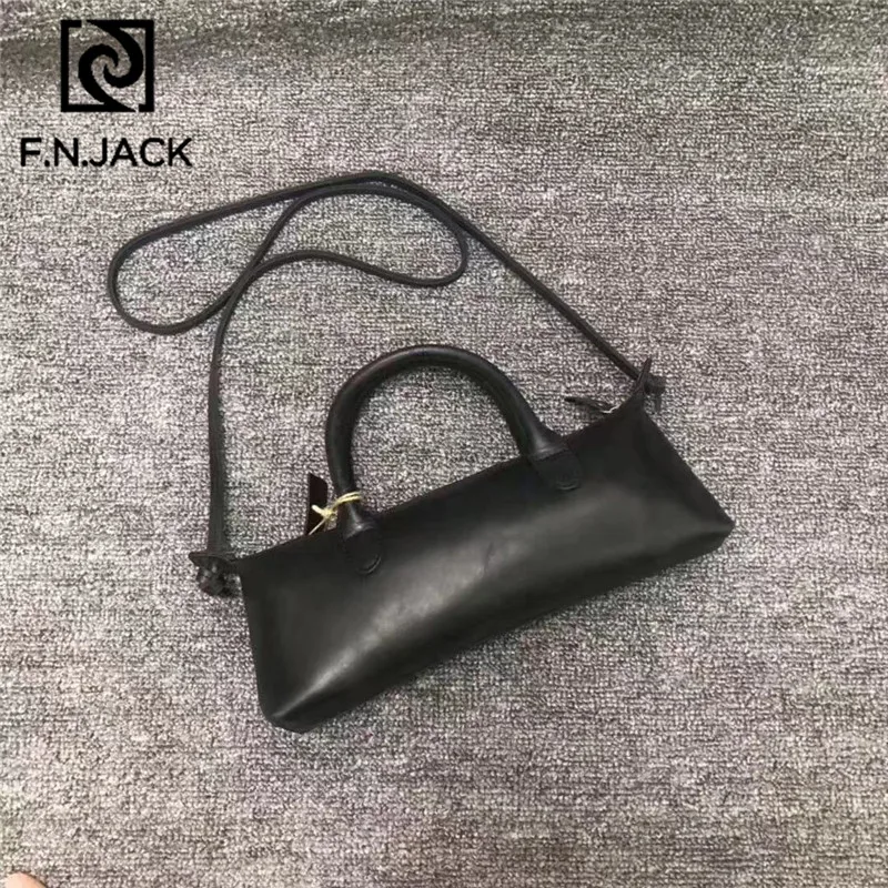 F.N.JACK, тренд, простой стиль, Ручная шлифовка, эффект итальянского ремесла, женский маленький слой Баотоу из воловьей кожи, Mad Horsehide