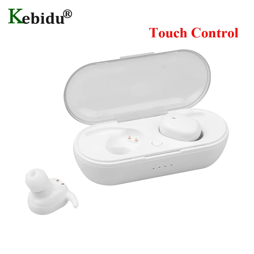Kebidu W12/W13 TWS Bluetooth наушники стерео бас 5 0 гарнитура спортивные с микрофоном громкой