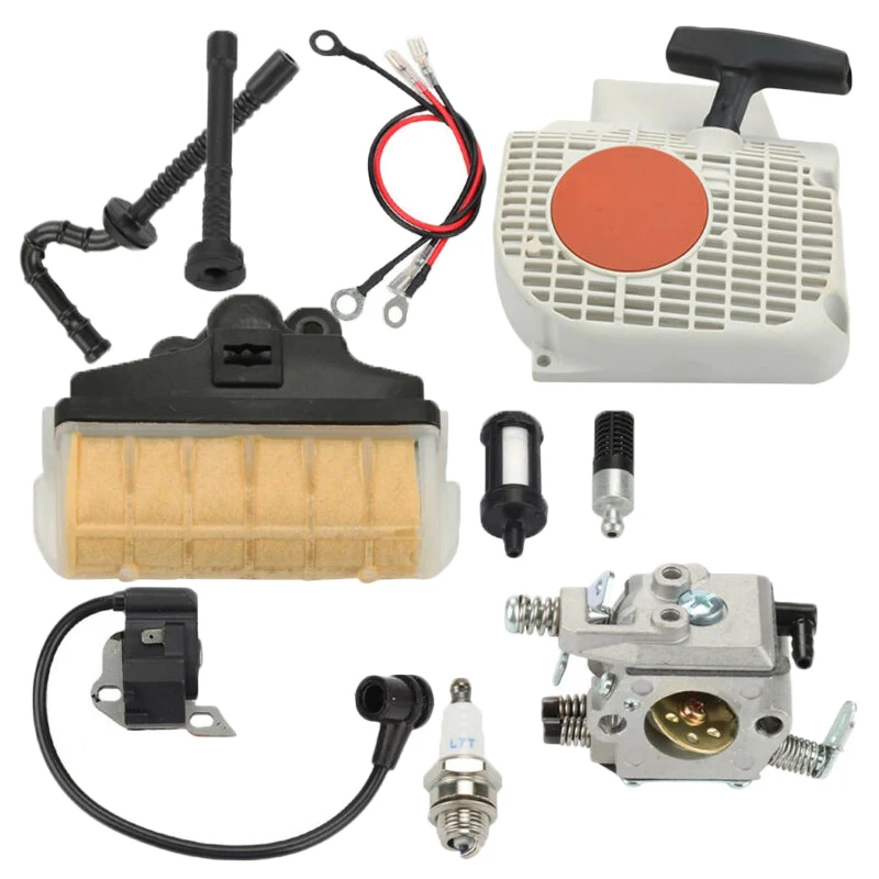 Air фильтр карбюратора kit топливная труба цепь зажигания Катушка свечи для Stihl MS230 |