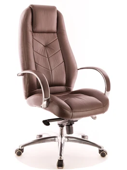 

Chair everprof drift full al M leather Brown