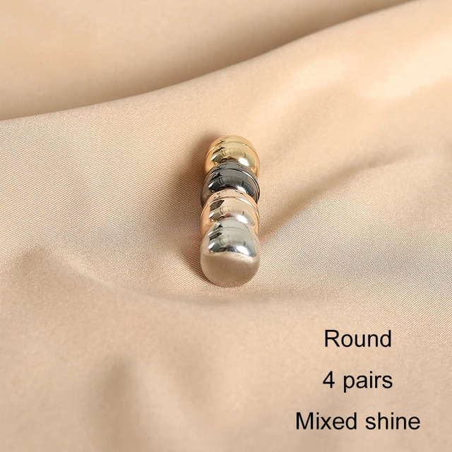 Hijab Magnets No-snage Strong Metal Plating Safety Pins Brooches for Women Scarf Muslim Arab Shawl Islamic Accessories as picture