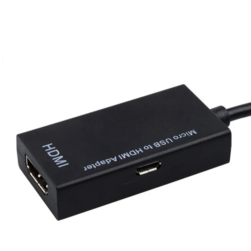 Микро USB к HDMI адаптер для ТВ монитора 1080P HD HDMI аудио видео кабель конвертер для samsung HUAWEI Xiaomi Micro USB 2,0