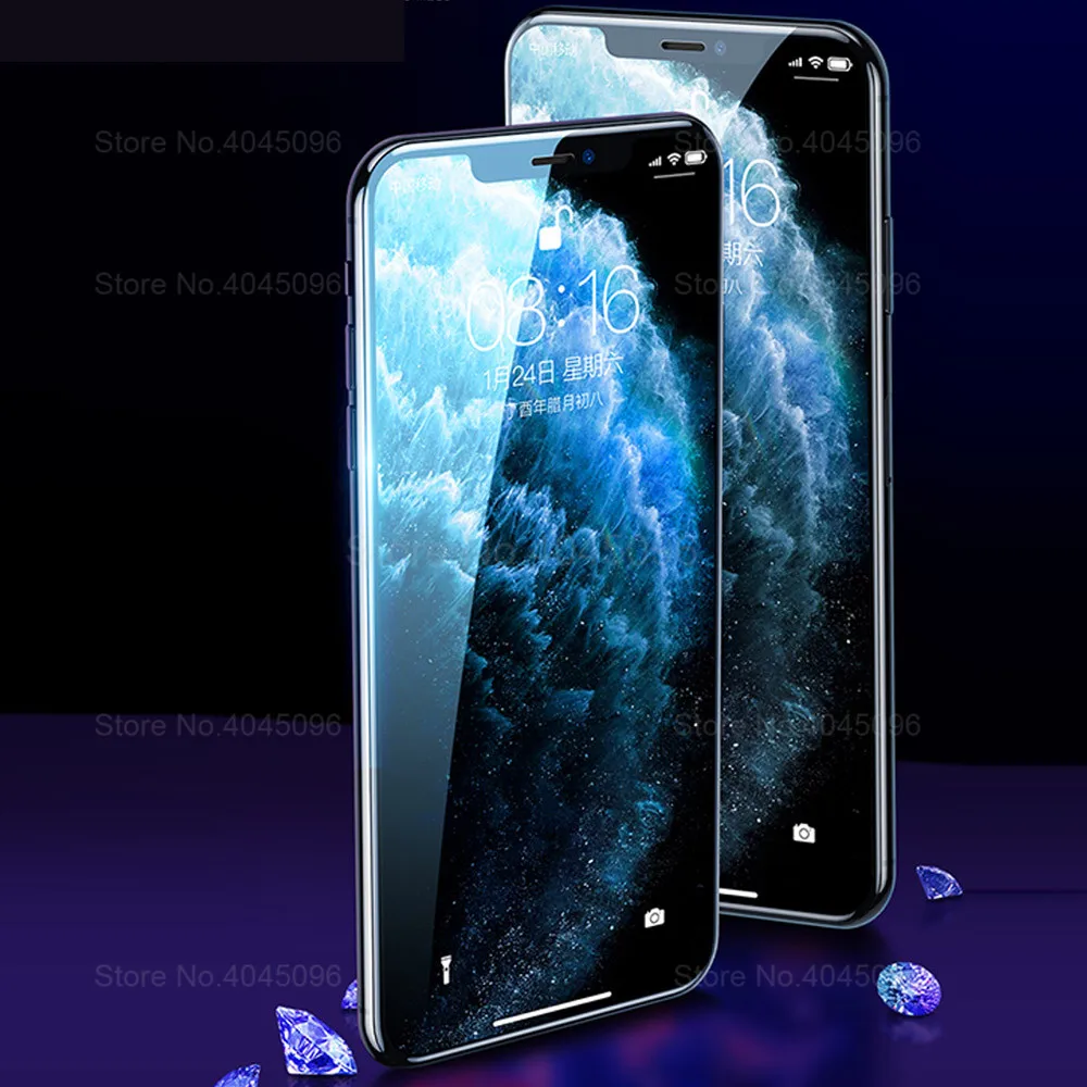 10D защитное стекло на Apple iphone 11 pro max x xr xs max защита экрана Броня iphone 11 pro 11 promax x s r tremp стекло