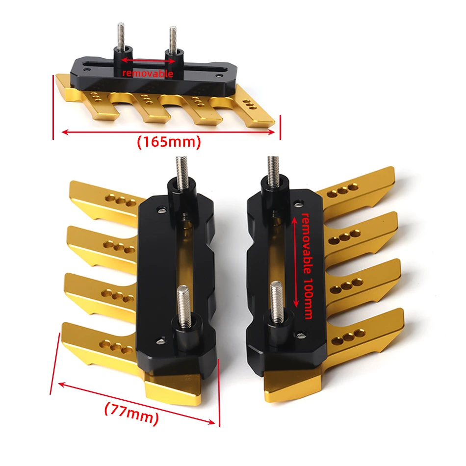 For SYM JOYMAX 125 250 Z300 / SYM jet 14 125 Cruisym300 GTS300I Scooter Front Fork Protector Fender Slider Mudguard Accessories