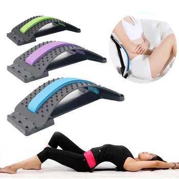 

Stretching Equipment Back Massager Stretching Equipment Fitness Waist Relaxation Partner Spinal Pain Relief Spinal Massage Tool