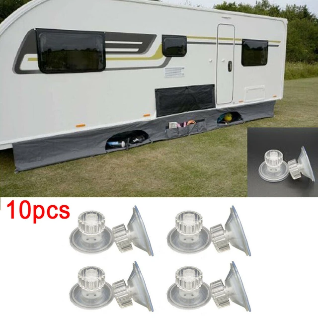 10 Packs High-Grip Markise Saugnapf Befestigung Pads Caravan Wohnmobil  Veranstalter W/Sicherung Haken Auto Camping Plane zubehör - AliExpress