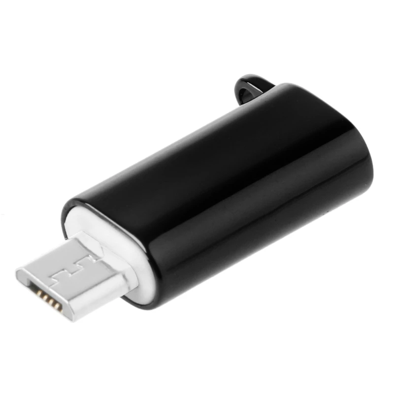Цинковый сплав 8Pin Lightning Женский к Micro USB 2,0 Тип A Мужской адаптер конвертер 634B