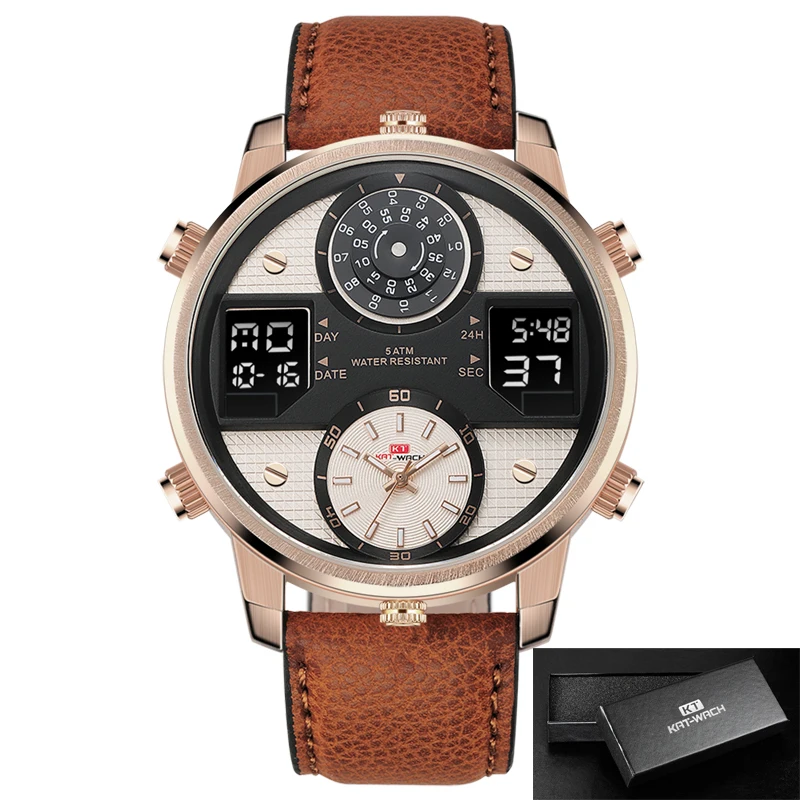 2021 New Fashion Brand Mens Watches Waterproof Sport Watch Men Electronic Timing Wrist Watches Clock Relogio Masculino 720 
