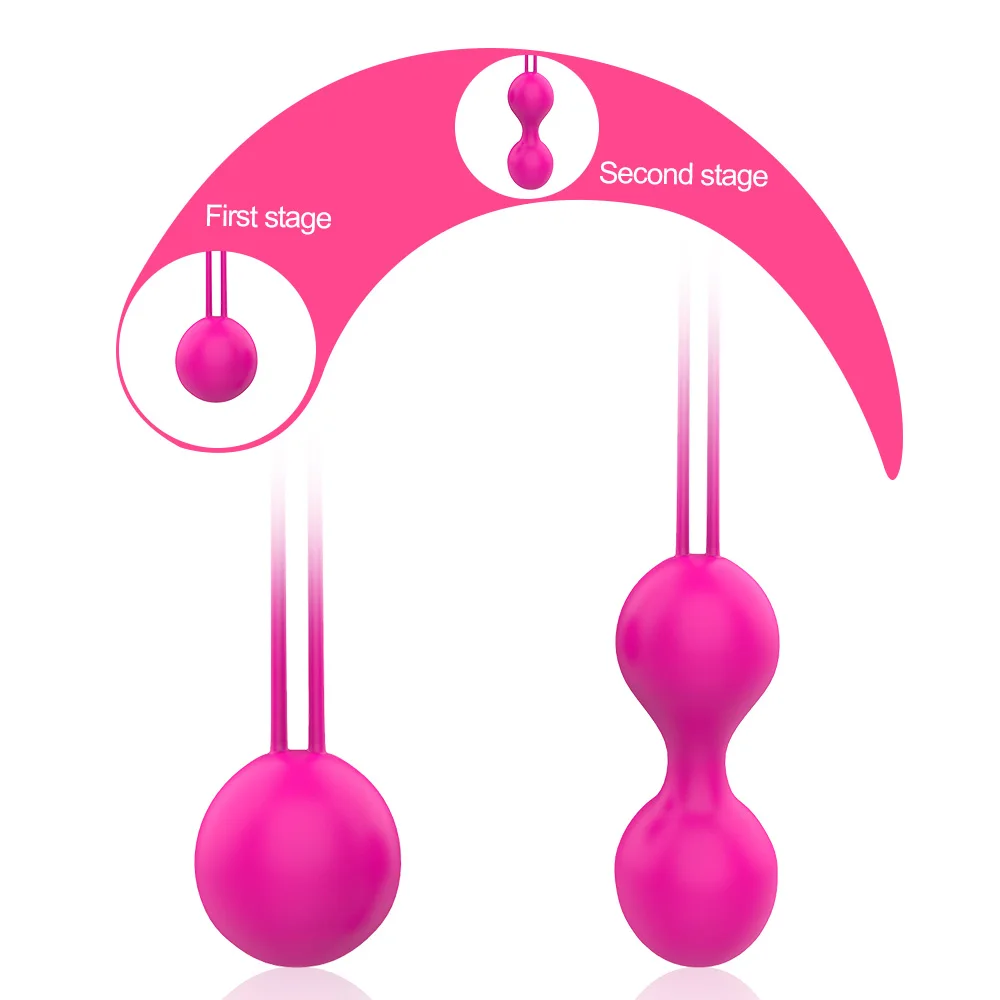 Kegel Ben Wa Ball Set Silicone Kegel Exercise Weights For Women_voghion.com