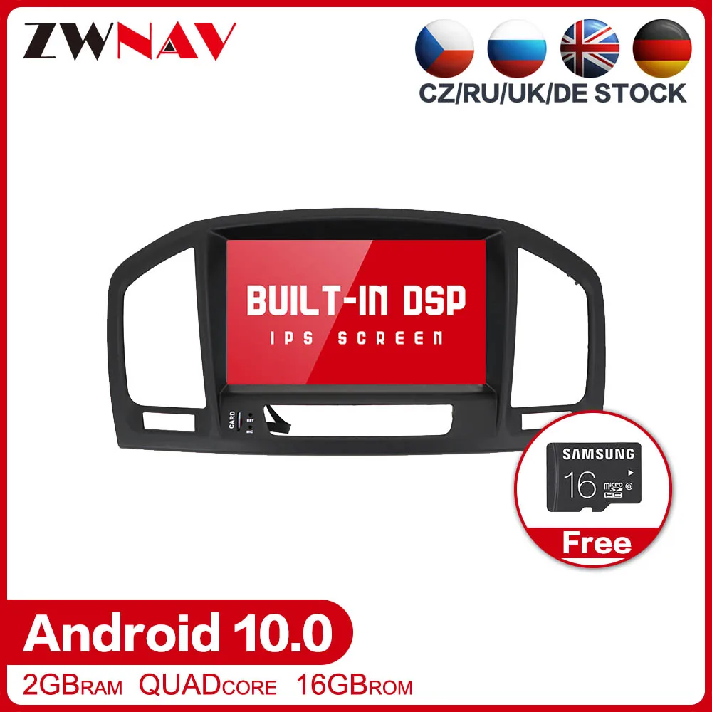 DSP Android 10,0 Автомобильный мультимедийный радио плеер для Opel Vauxhall Holden Insignia 2008-2013 авто аудио стерео BT головное устройство карта