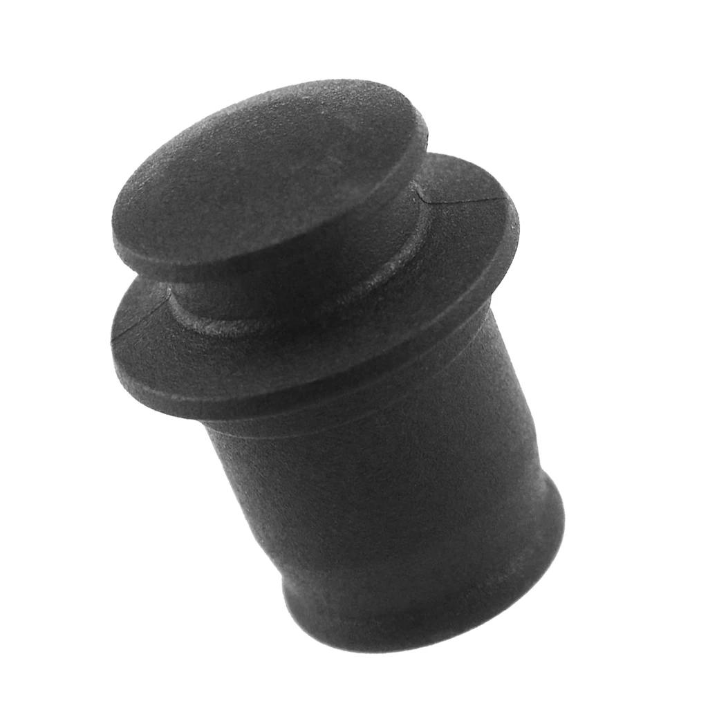 1 Pcs Dustproof Plug For Car Automobile 2.1cm/2.2cm Cigarette Lighter Hole Socket Dust Cap Black 1.34'' x 0.98''