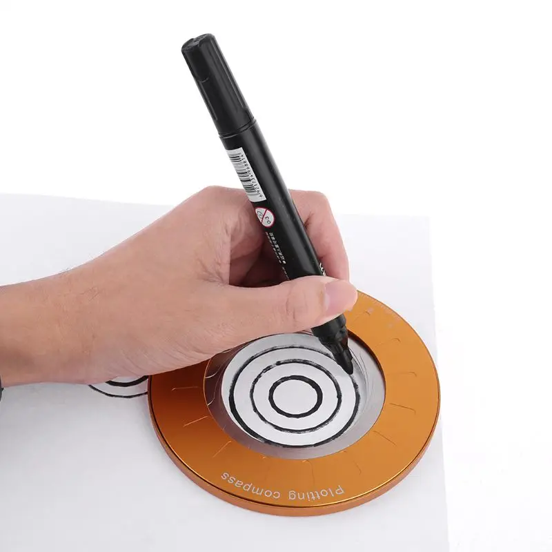 Flexible Circle Drawing Tool Drafting Plotting Compass Adjustable Tools for Designer Woodworking Enthusiasts | Инструменты