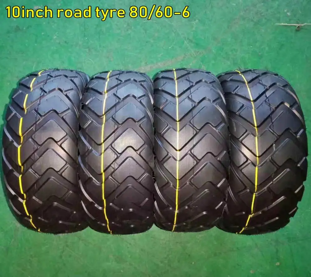 10 дюймов 10X3,15 80/60-6 дорожные шины, вакуумные шины, Электрический скутер, уплотненный, расширенный, жесткий, износостойкий, внешняя шина, запчасти для электрического велосипеда