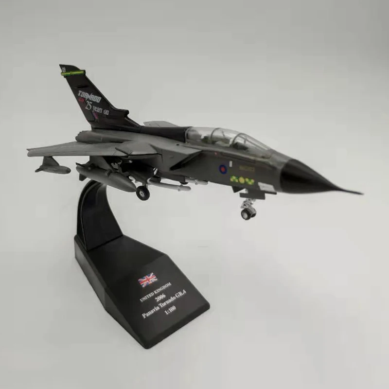 1/100 весы Великобритания Королевские ВВС панавия Торнадо GR4 модели самолетов Детские игрушки F Дисплей Показать коллекции