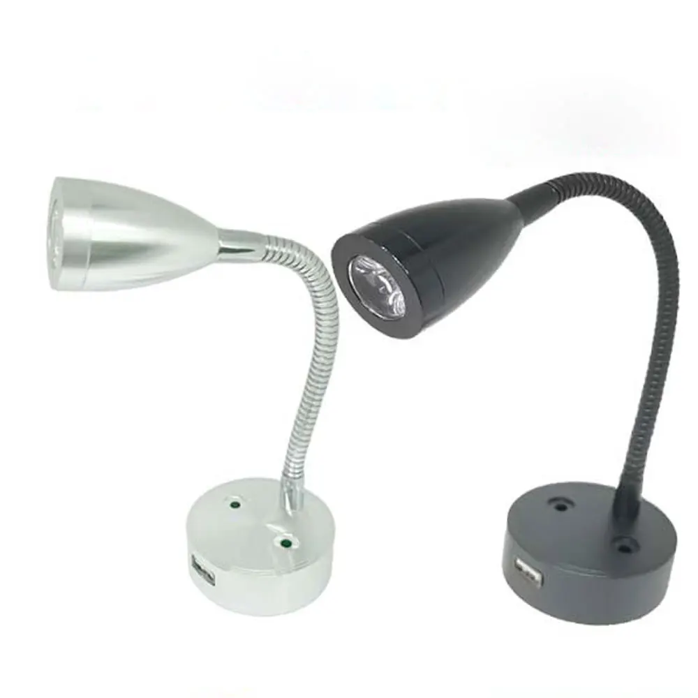 2Pcs LED   12V 24V Ʈ ġ        USB  Ʈ Motorhome Ʈ Cabin   