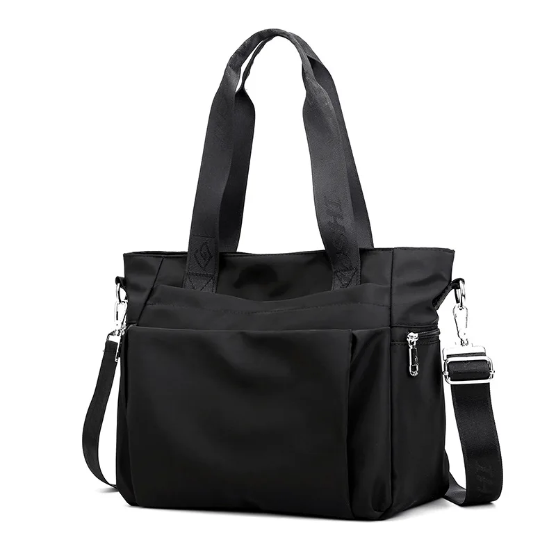 Waterproof Nylon Bag Women Large Laptop Handbags Shoulder Bag Large Capacity Mom Handbags Tote Crossbody Pack sac a main Purse 
