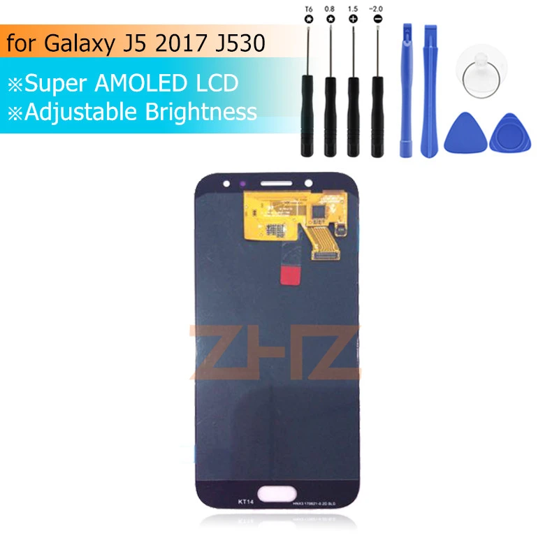 AMOLED для SAMSUNG GALAXY J5 2017 ЖК дисплей сенсорный экран Запасные части J530 J530F J530FN SM LCD 5