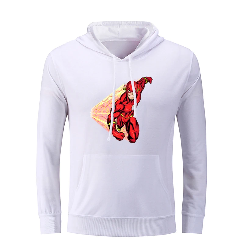 Постоянного тока. Толстовка с капюшоном с рисунком из комиксов the Flash You Get This BABE I 've Got Your Back для мужчин; пуловер с капюшоном; Рождественский подарок - Цвет: icWM2107W