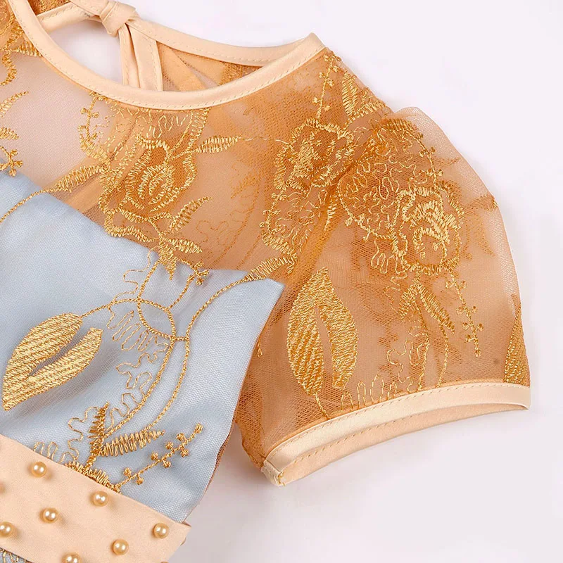 Baby Girls Lace Flower Clothing - Image 3