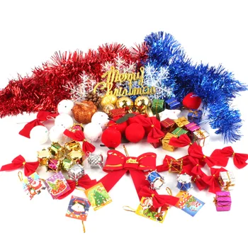 

71PCS Christmas Tree Hanging Ornament Party Strap Christmas Garlands Holiday Gift Home Decoration Supplies