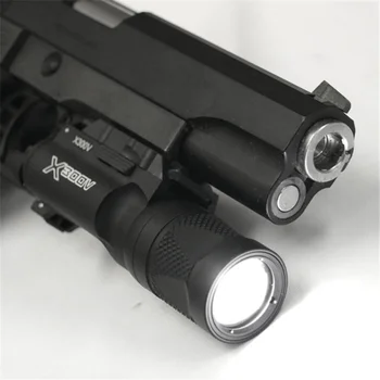 

Airsoft X300V Arme Weapon Light LED Gun Lamp Softair Tactical Flashlight Pistol Lanterna Shooting Hunting Lights