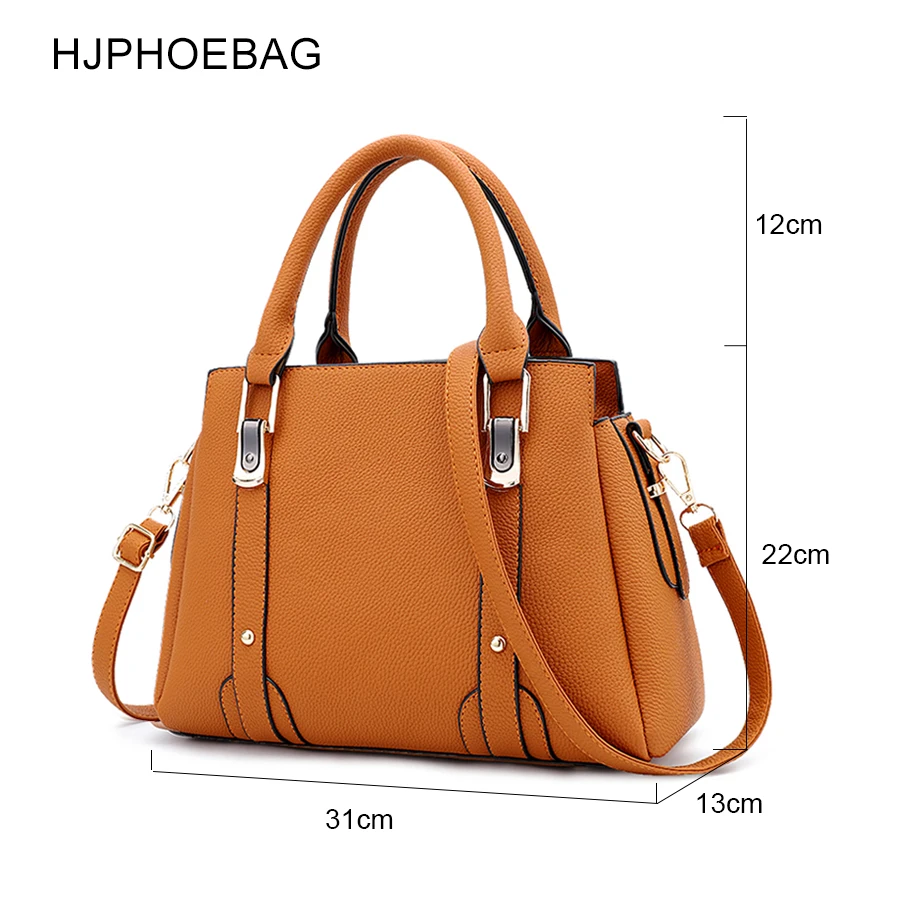 HJPHOEBAG новая простая женская сумка из искусственной кожи, женские сумки через плечо, сумки через плечо, женские сумки YC215